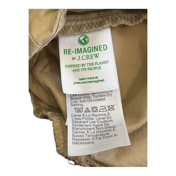 J crew tan khaki chino shorts size 4 - Picture 5 of 6